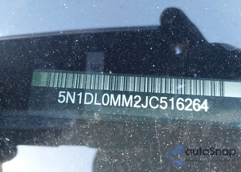 2018 Infiniti Qx60 from USA, damaged, VIN 5N1DL0MM2JC516264